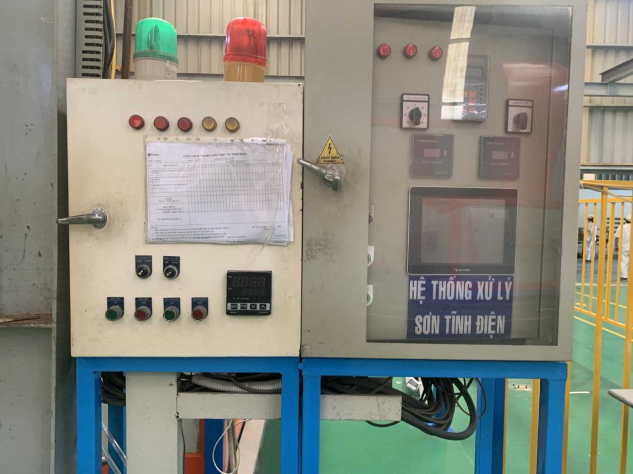 Powder coating control panel & maintenance checklist.jpg